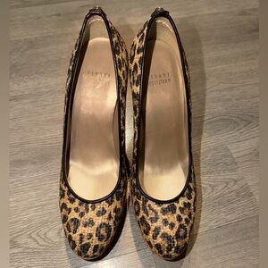 Stuart Weitzman Animal Print Heels